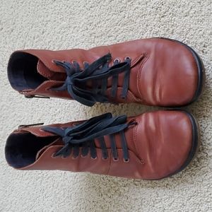 Vivo Barefoot Brown leather boots sz 37